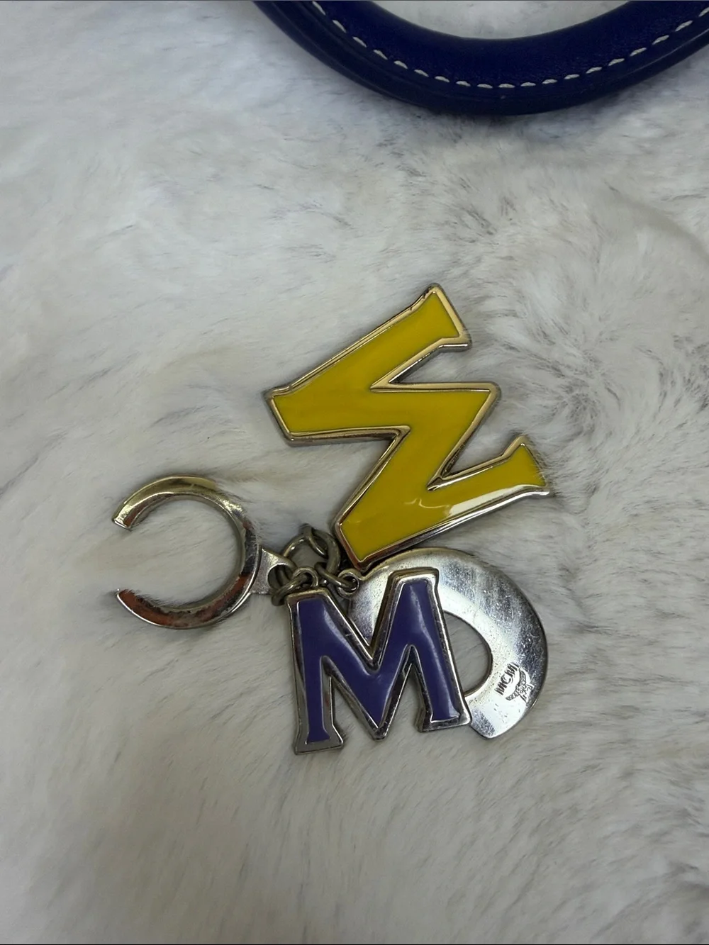 MCM keychain enamel